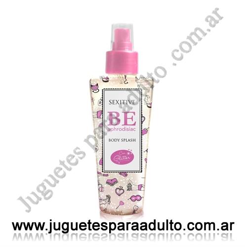 ACEITES Y LUBRICANTES, Lubricantes sexitive, Body splash con feromonas y glitter de 130 ml Aceites y lubricantes, Lubricantes sexitive, Body splash con feromonas y glitter de 130 ml